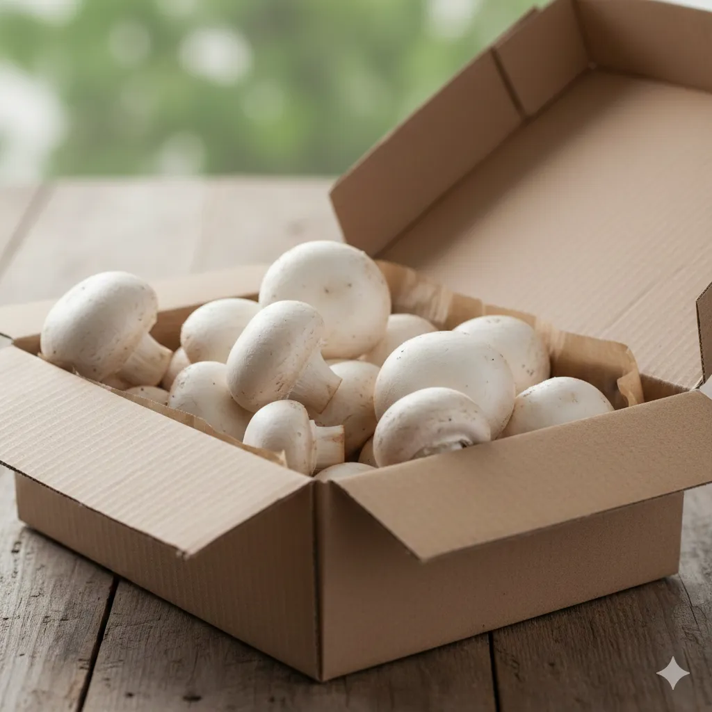 Organic Button White