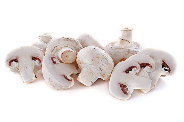 Organic Buttons white sliced 10 lbs. box. Code: #94091